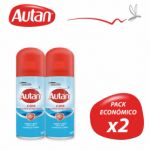 Autan Aerosol Family Care Repelente Multi Insecto para Adultos e Niños Desde 2 Años, 2 x 100 ml