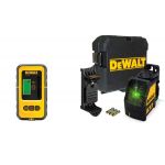 DeWALT Kit Nível Laser Verde DW088CG + Recetor DE0892G CPROF471 - DWCPROF471
