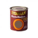 Titán Esmalte Sintético Efeito Madeira Titanlak 0.375l Nogueira