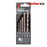 Fischer Broca para Pedra D-s Set 4-10mm - 5 Unidades - EDM96346