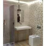 Rubicer Pastilha Cerâmica Hexagone Shell Beige 30.5x29.5cm