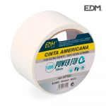 EDM Fita Adesiva Multiuso Americana 10mx50mm Branca - EDM47151