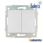 Solera Interruptor/comutador Duplo 10a 250v - EDM42915
