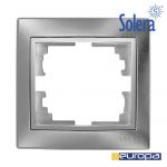 Solera Moldura para 1 Elemento Prata 83x81x10mm.s.europa. - EDM42949