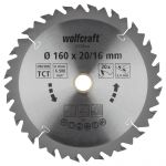Wolfcraft Disco de Corte 160mm 20d