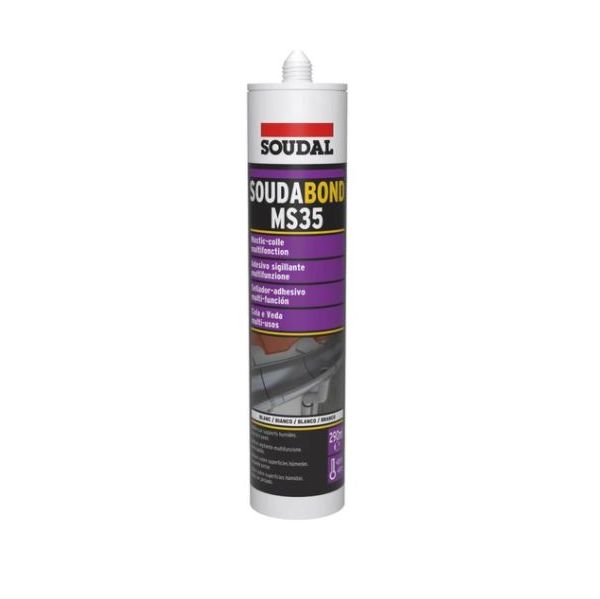 Soudal Soudabond M35 Transparente 290ML - 154220 | Kuantokusta