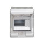 Hager Quadro Saliente Estanque Ip55 1fila 6 Mod