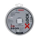 Bosch 10 Discos De Corte Inox 115 Mm Xlock - 209520