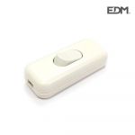 EDM Interruptor Unipolar Branco - EDME45075