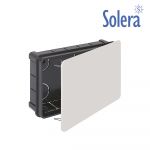 Solera Caixa Retangular 160x100x50mm Garra Metalica Sole. - EDM60129