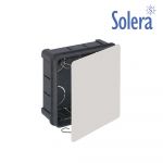 Solera Caixa Quadrada 100x100x45mm Garra Metalica - EDM60128