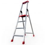 Jormax Escadote Aluminio Pro'master 5 Degraus - 9305