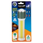 Garza PowerLights, Lanterna LED Aluminio con Cabeza Alumbrada Flexible, Extensible y Magnética. Carga con USB - 401173