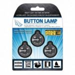 3 unidades Lámparas Sumergibles Button Luz Led Brillante para interior exterior - 256683