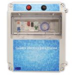 Swimhome Quadro Eléctrico para Piscina com Transformador | Transformador: 100W 12V Ac - Controlador Incluido Sí - Bomba de Agua: 0,5 Cv (2,5 - 4A) - Etiquetado: