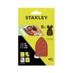 Stanley Folhas de Lixagem de Grão Assorted Mouse (blister 5u) - 201202340