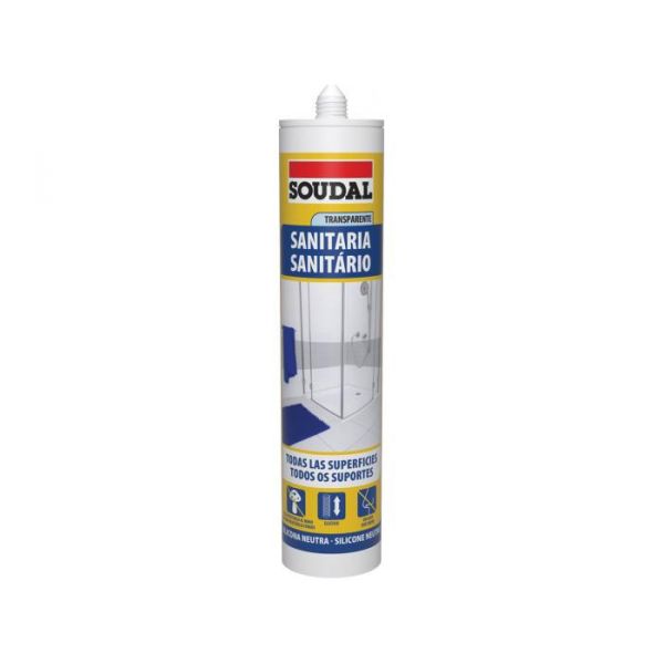 Soudal Silicone Sanitário Neutro 290ml Transparente | Kuantokusta