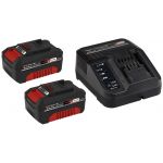 Einhell Pack carregador e baterias 2x 3,0Ah & 30min PXC - 4512098