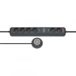 Brennenstuhl-base de Tomadas Múltiplas Eco-line Comfort Switch Plus com Interruptor Mano/pie - A1945502501159560516