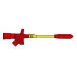 Velleman Safety Clamp Type With Split Test Clamp / Red (kl. - HM6411S