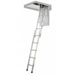 Halio Escada Escamoteável de Alumínio Altura Máx. Solo/ Teto (cm) 300
