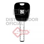 Silca Chave Transponder S/chip C/tampa para Citroen, Fiat, Lancia, Man (trucks), Peugeot e Toyota HU83TE - ELK12783