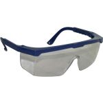 Mader Óculos Proteção, Lente Espelhada, Armação Azul - 57683