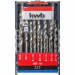 KWB Conjunto Classic Brocas para Metal Powerbox 19 Peças - 49109119