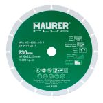 Maurer Disco Corte Madeira / Plastico Ø 230 X 1,6 mm.