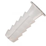 Wolfpack Taco de Plástico Branco 8 mm. (25 Unidades)