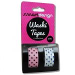 Smart Design Fita Adesiva Decorativa Washi Tape Bolinhas 2un (pack de 24)