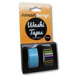 Smart Design Fita Adesiva Decorativa Washi Tape Linhas 2un (pack de 24)