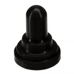 Paneltronics Toggle Switch Boot - 23/32" Round Nut - Black f/WP Breakers - 048-015