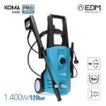 EDM Maquina de Alta Pressão 1400W 120 Bar Koma Tools - ELK08680