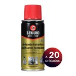 3 EN UNO Pack de 20 Unidades Profesional, Lubrificante Limpeza e Mantenimiento de Cerraduras em Spray, 100 ml. - LoteSGS1143