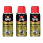 3 EN UNO Pack de 3 Unidades Profesional, Lubrificante Limpeza e Mantenimiento de Cerraduras em Spray, 100 ml. - LoteSGS141