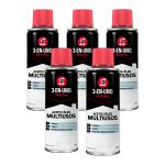 3 EN UNO Pack de 5 Unidades Aceite Lubrificante Antioxidante Multiusos Spray, 200 ml. - LoteSGS13