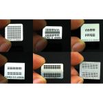 Satkit Pack 6 Stencils Reballing para Chips de Memória Ddr, DDR2, DDR2-2, DDR2-3, DDR3, GDDR5