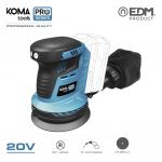 Koma Tools Lixadora Excêntrica 20v (sem Bateria e Carregador) Pro Series Battery - ELK08780