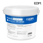 EDM Pintura Plastica Mate Interior / Exterior Branca 15L - ELK25405