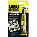 Uhu Cola Power Transparent Flex+clean 18g(Pack de 2) - P.10748495