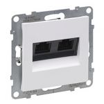 Legrand Tomada Dupla RJ45 New Suno CAT6 Utp Branca
