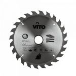 Vito Disco Circular Madeira Pastilhada 216x30mm - VIDC216