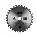 Vito Disco Pastilhado Circular para Madeira 235mm - VIDC235