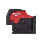 Milwaukee Nível Laser de 2 Linhas e Prumada M12CLLP-0C - 4933478101