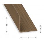 Cqfd Perfil Ângulo Pvc Nogueira 20x20mm-1m - 2421833