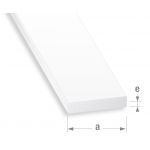 Cqfd Perfil Liso Pvc Branco 30x5mm-1m - 2402299