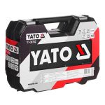 Yato Conjunto de Chaves de 1/4""""/1/2"""". 72 El. - YT-38782