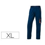 Delta Plus Calças com Cintura Ajustavel e 5 Bolsos Cor Azul Laranja Formato Xl