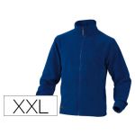 Delta Plus Jaqueta Polar com Punhos Elasticos e 2 Bolsos Cor Azul Formato Xxl